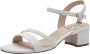 S.Oliver Witte elegante platte sandalen White Dames - Thumbnail 5