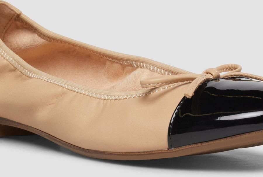 S.Oliver Ballerina sand zwart - Foto 3