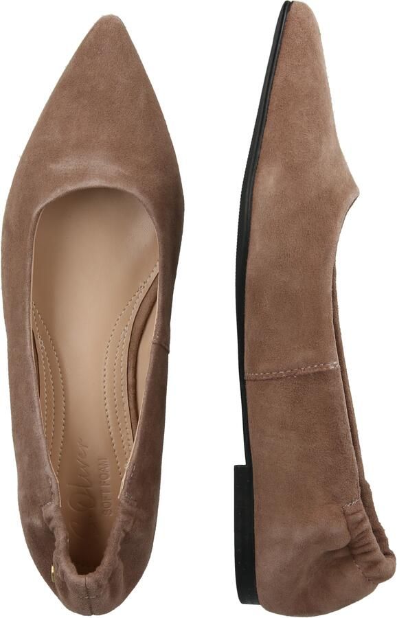 S.Oliver BLACK LABEL Ballerina bruin - Foto 3