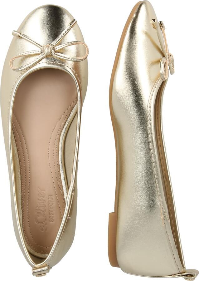 S.Oliver Ballerina goud - Foto 2