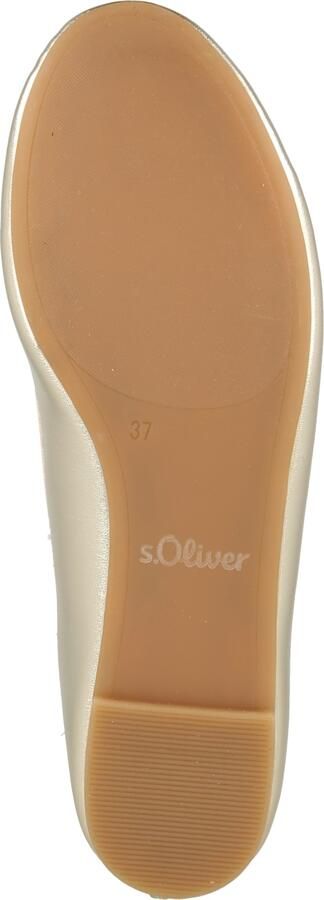 S.Oliver Ballerina goud - Foto 3