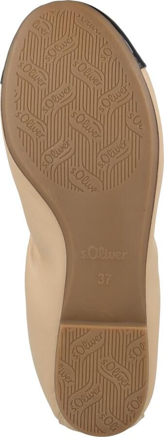 S.Oliver Ballerina sand zwart - Foto 7