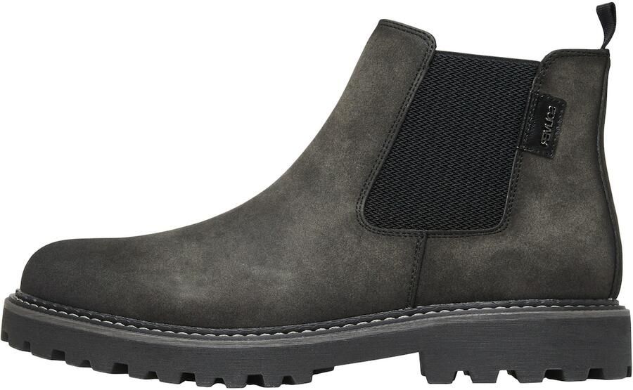 S.Oliver Men Shoes chelsea boots met profielzool zwart - Foto 6