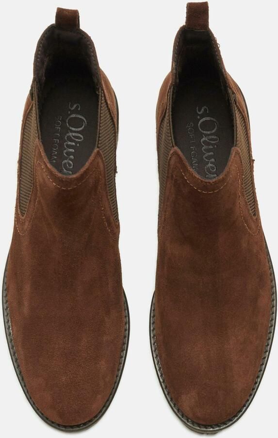 S.Oliver Chelsea boots donkerbruin - Foto 5