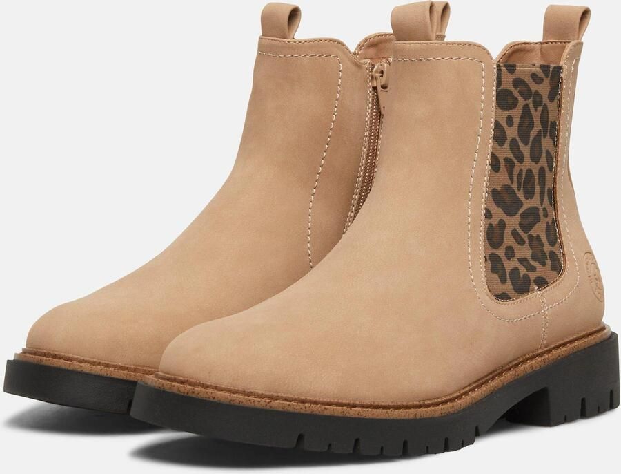 S.Oliver Chelsea boots lichtbruin zwart - Foto 2