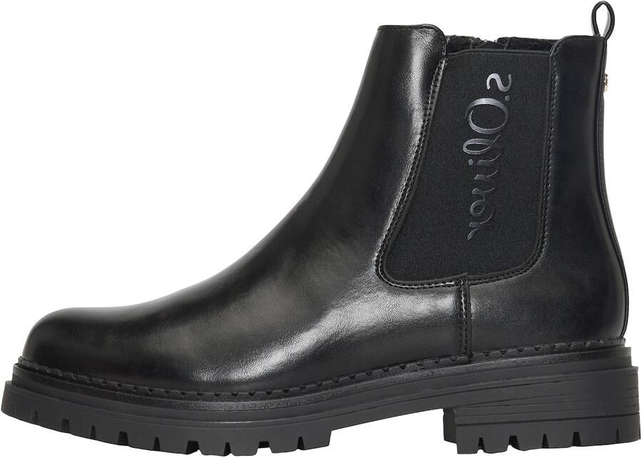 S.Oliver Chelsea boots zwart