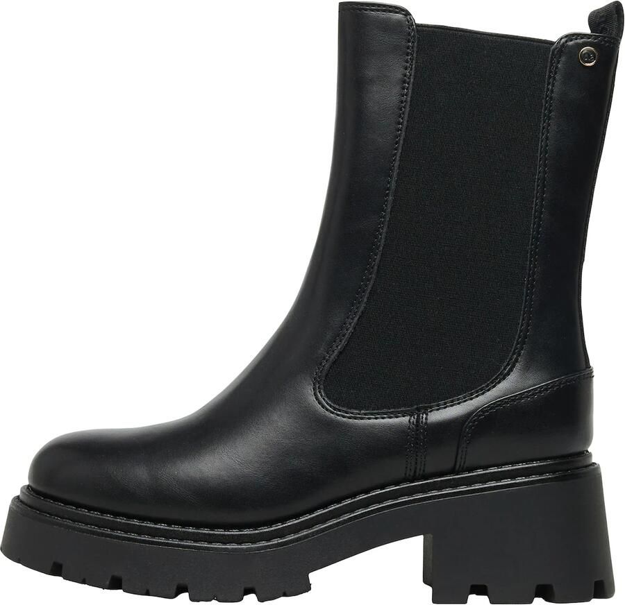 S.Oliver female Chelsea-laarzen in leerlook