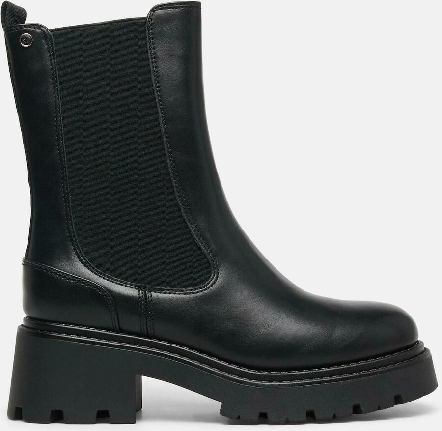 S.Oliver female Chelsea-laarzen in leerlook