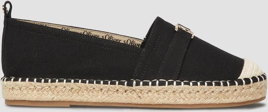 S.Oliver Espadrilles zwart - Foto 6