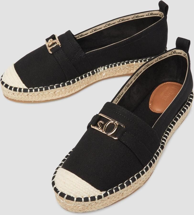 S.Oliver Espadrilles zwart - Foto 2