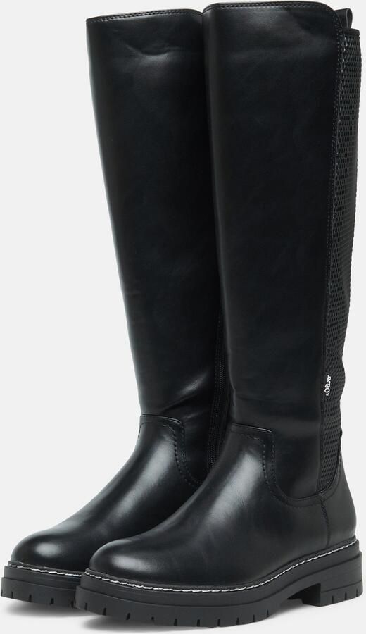 S.Oliver Women Shoes laarzen met profielzool zwart - Foto 4