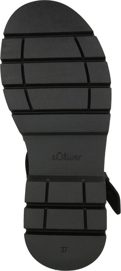 S.Oliver Sandalen met riem zwart - Foto 3