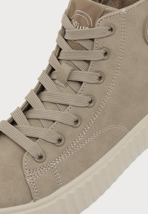 S.Oliver Sneakers hoog lichtbruin - Foto 5