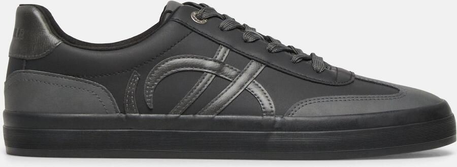 S.Oliver male Sneaker in leerlook met artwork-details - Foto 4