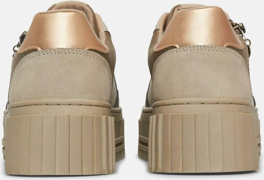 S.Oliver Sneakers laag beige bruin rose-goud - Foto 3