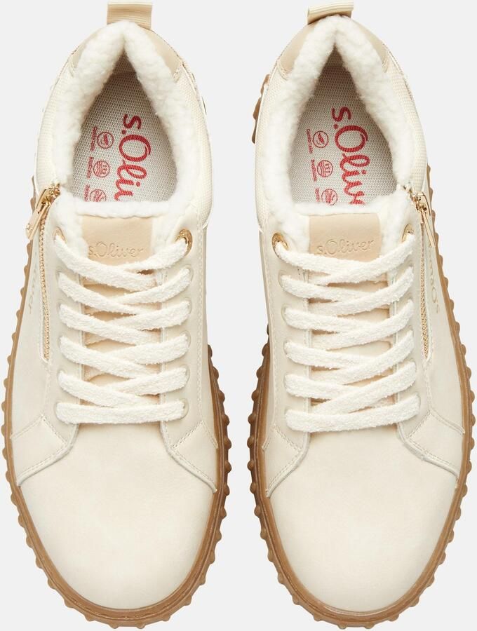 S.Oliver female Sneaker met profielzool en ritssluiting - Foto 2