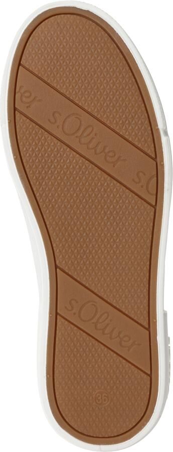 S.Oliver Sneakers laag beige goud - Foto 3