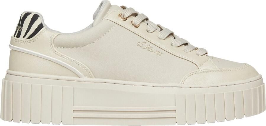 S.Oliver Sneakers laag beige