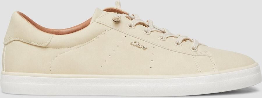 S.Oliver Sneakers laag beige - Foto 5