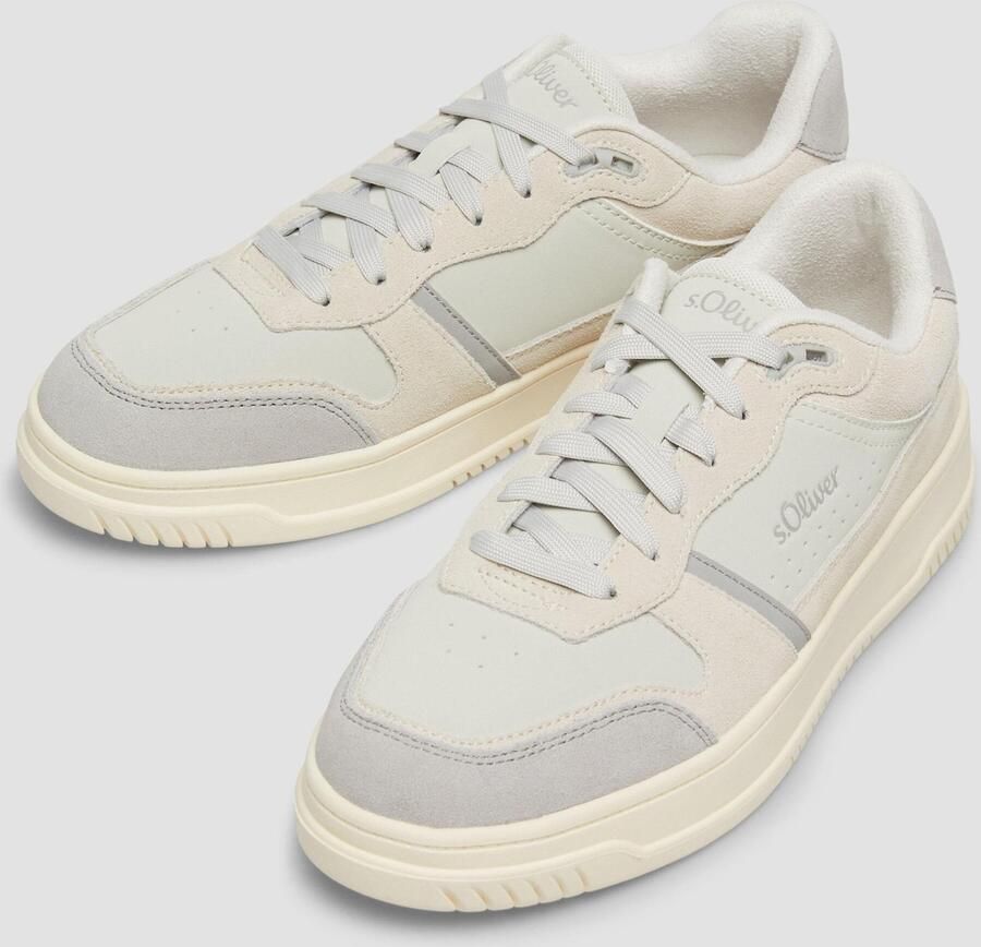 S.Oliver Sneakers laag beige - Foto 2