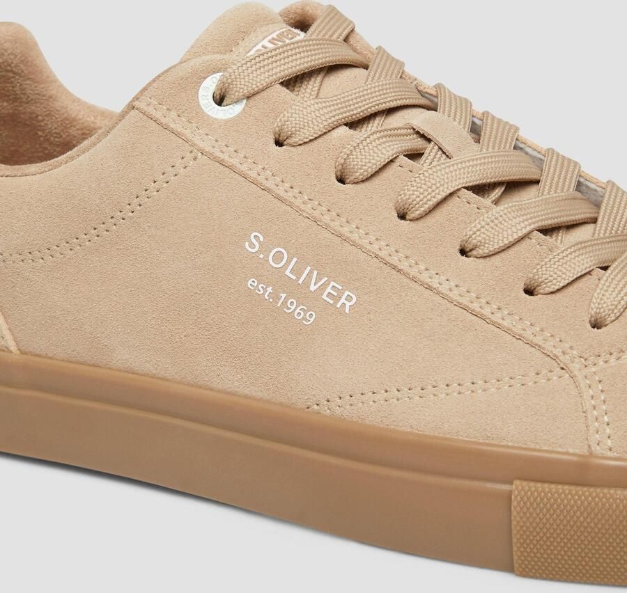 S.Oliver Sneakers laag beige - Foto 2