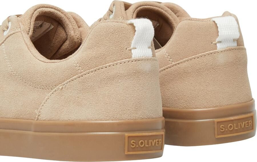 S.Oliver Sneakers laag beige - Foto 4
