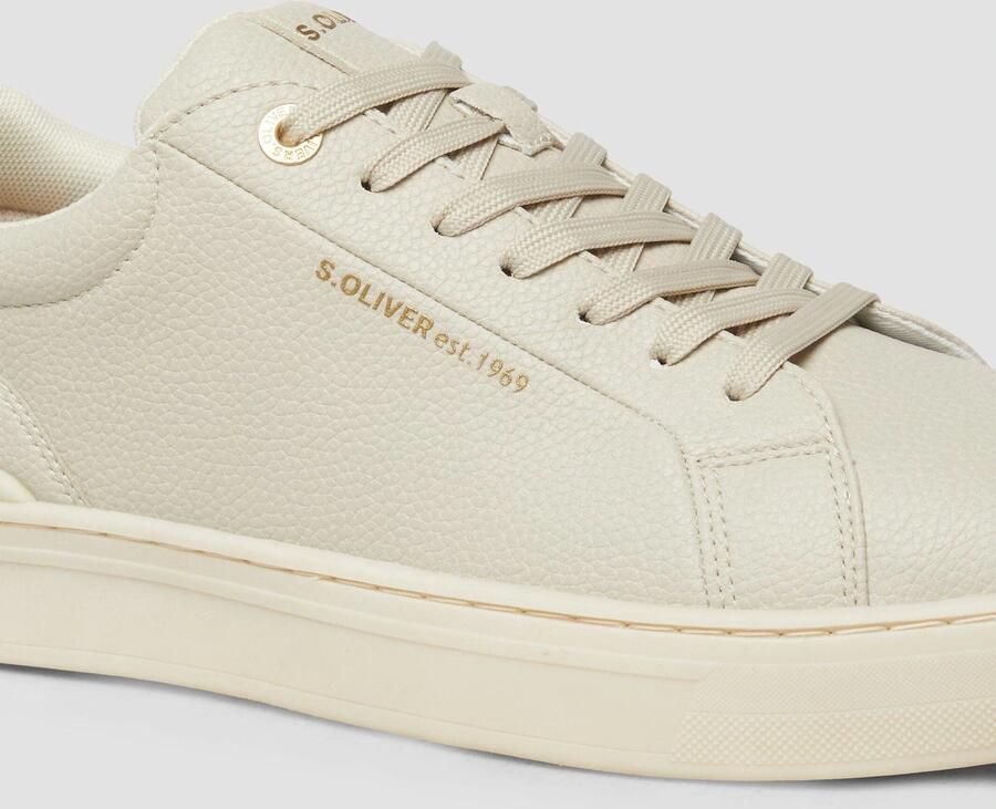 S.Oliver Sneakers laag beige - Foto 3