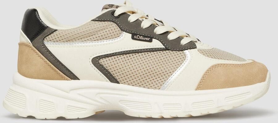 S.Oliver Sneakers laag camel ecru lichtbruin - Foto 5
