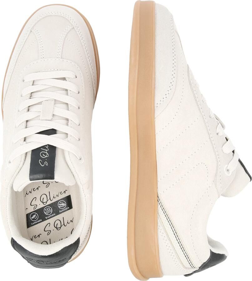 S.Oliver BLACK LABEL Sneakers laag beige - Foto 3