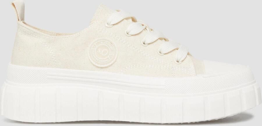 S.Oliver female Textielen sneaker met plateauzool - Foto 5