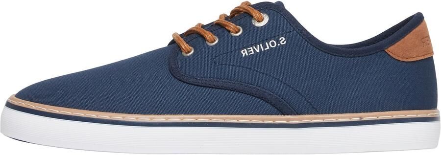 S.Oliver Sneakers laag marine bruin
