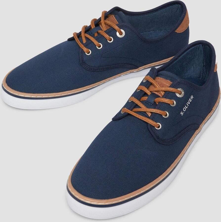S.Oliver Sneakers laag marine bruin - Foto 2