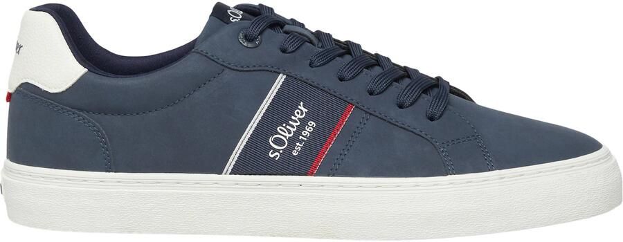 S.Oliver Sneakers laag donkerblauw wit