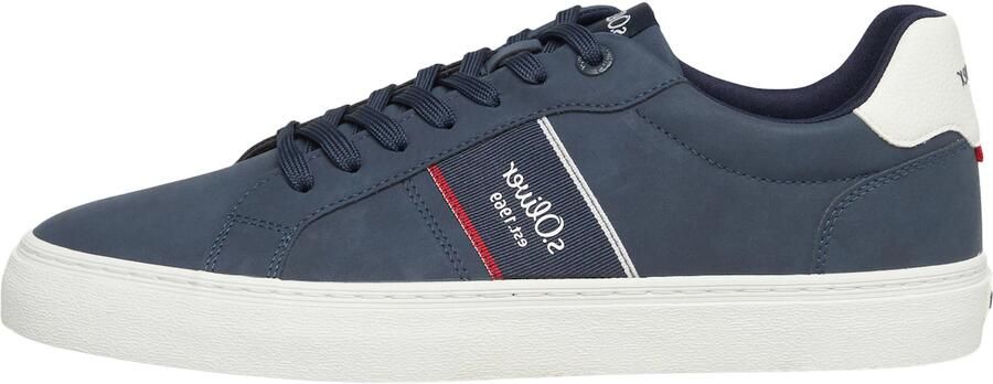 S.Oliver Sneakers laag donkerblauw wit - Foto 5