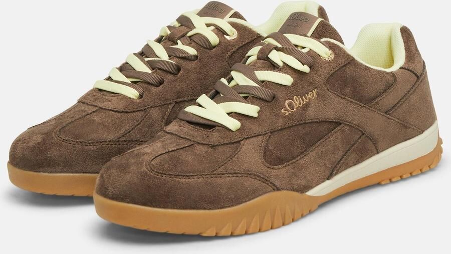 S.Oliver female x Heidi Klum: sneakers met suède-look - Foto 4