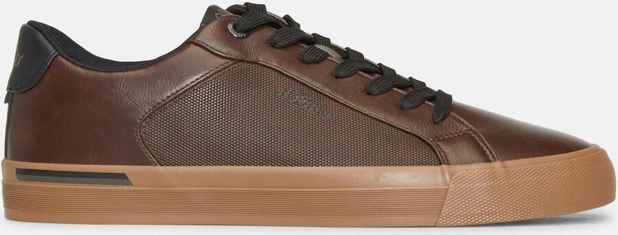 S.Oliver Sneakers laag donkerbruin - Foto 4