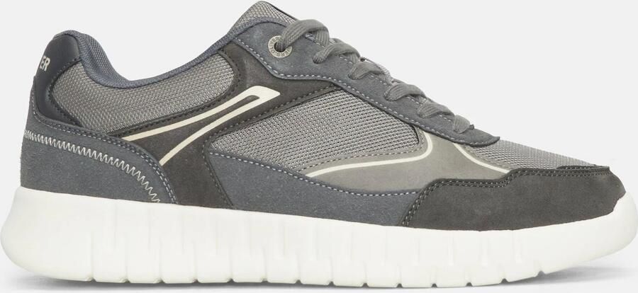 S.Oliver Sneakers laag grijs lichtgrijs olijfgroen - Foto 4