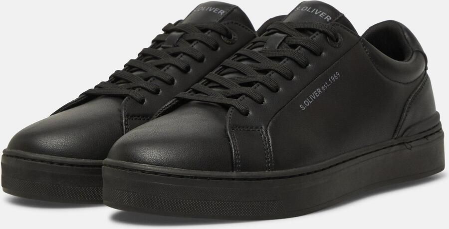 S.Oliver Sneakers laag grijs zwart