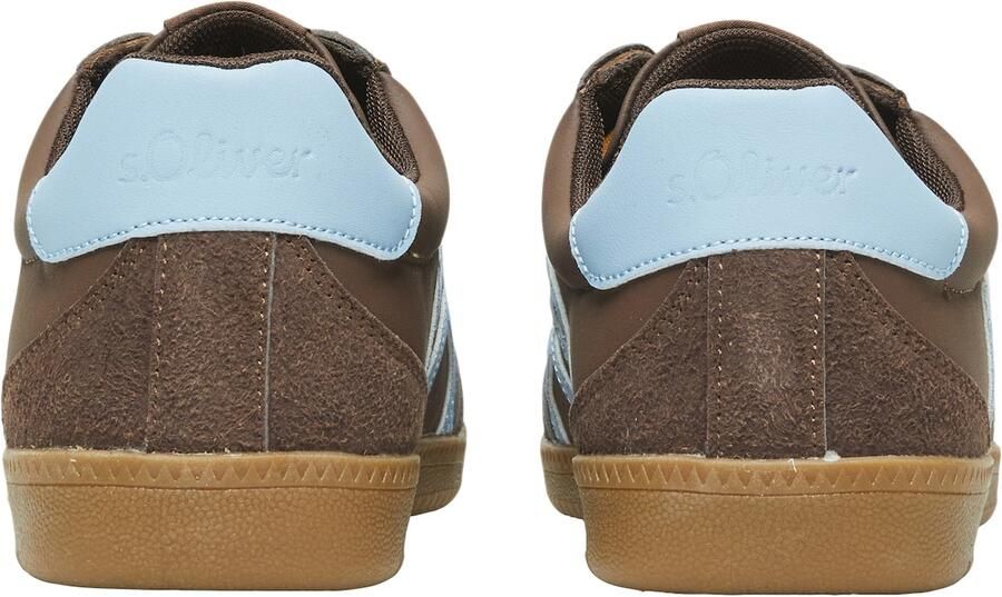 S.Oliver female Sneaker in een mix van materialen met logo-opschrift - Foto 3