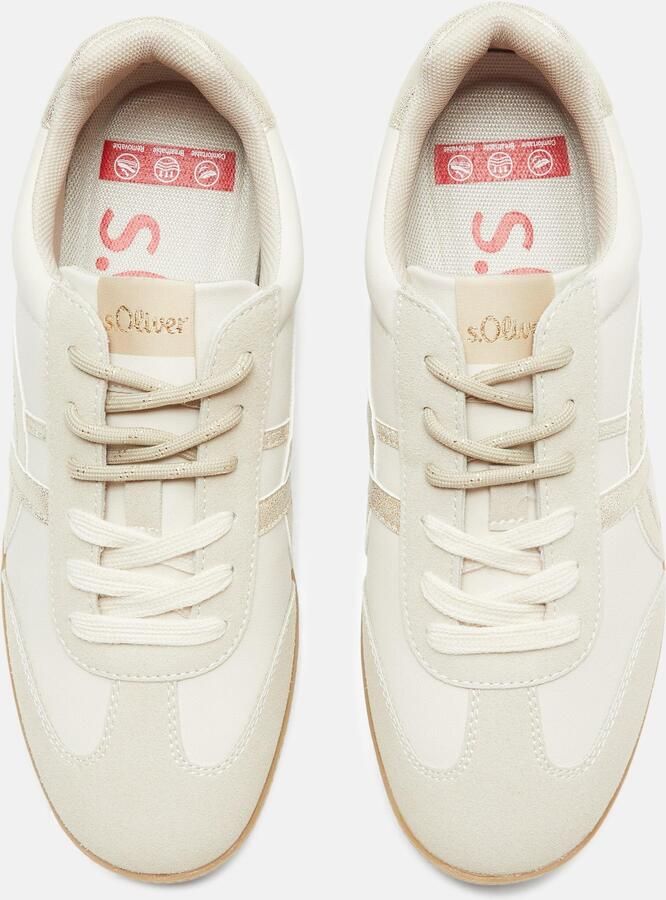 S.Oliver female Sneaker in een mix van materialen met logo-opschrift - Foto 3
