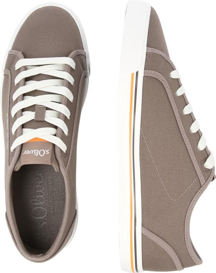 S.Oliver Sneakers laag kaki - Foto 2