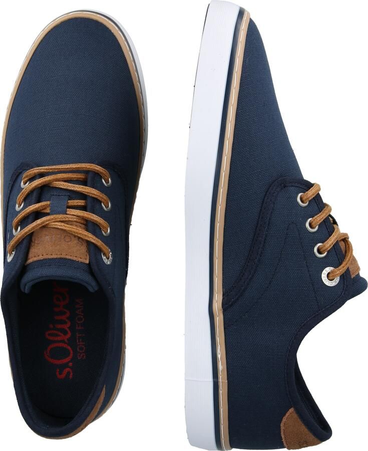 S.Oliver Sneakers laag marine bruin - Foto 4