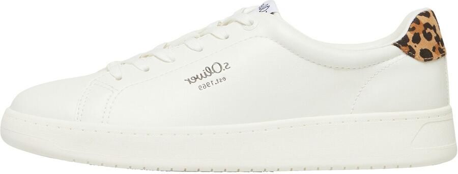 S.Oliver Sneakers laag mokka zwart wit