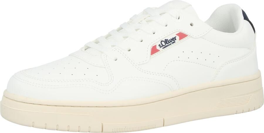S.Oliver Men Shoes leren sneakers wit - Foto 3