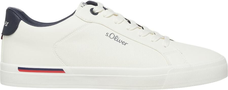 S.Oliver Sneakers laag navy rood wit