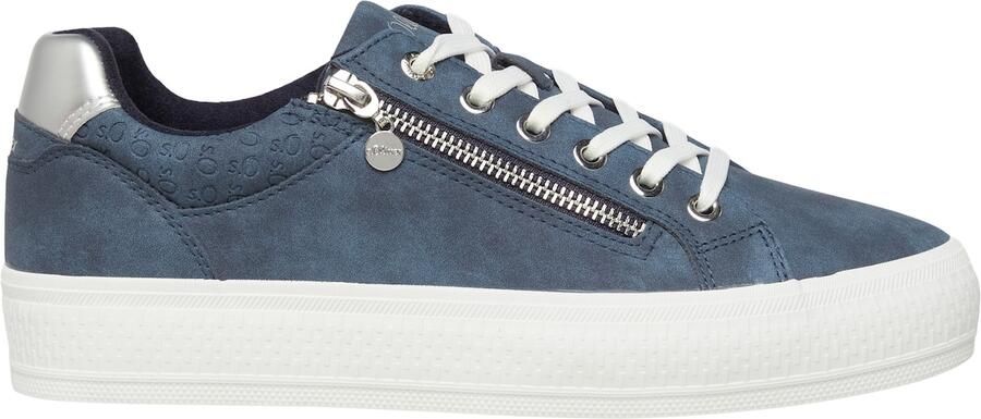 S.Oliver female Trainers met ritssluiting en rubberen zool