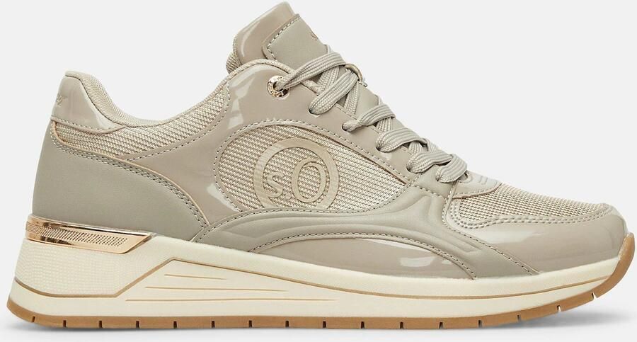 S.Oliver female Sneakers met leerlook en logodetail - Foto 5
