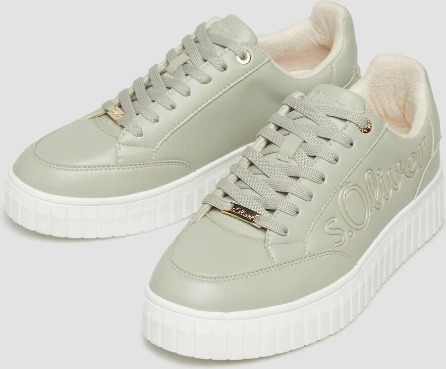 S.Oliver female Trainers met plateauzool - Foto 3
