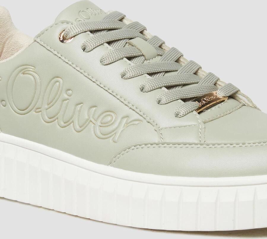S.Oliver female Trainers met plateauzool - Foto 2