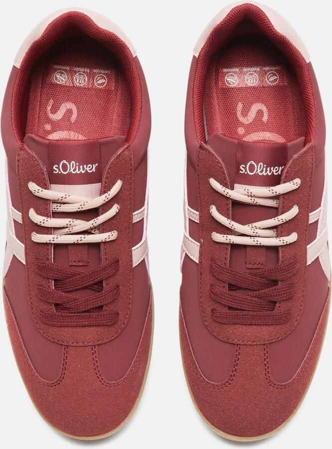 S.Oliver female Sneaker in een mix van materialen met logo-opschrift - Foto 2